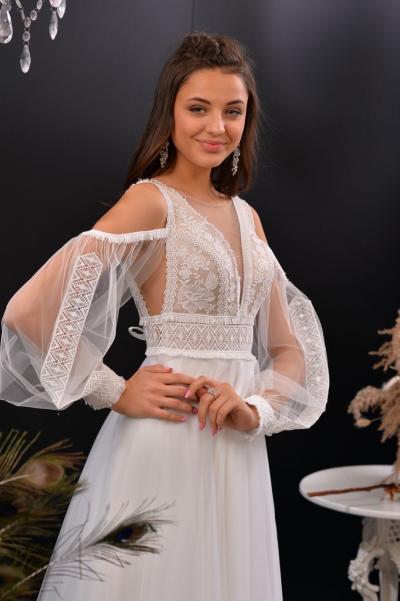 Свадебноое платье в стиле бохо 